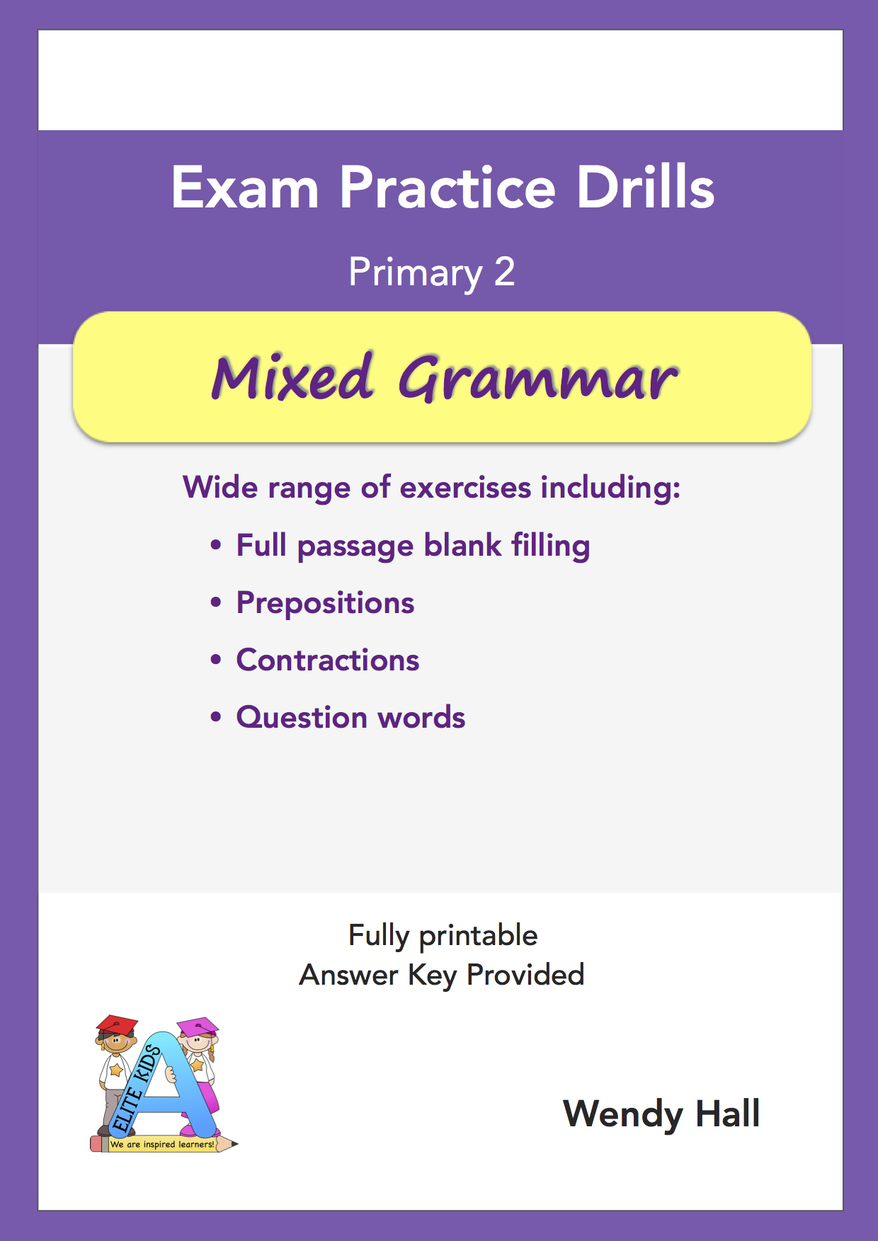 Elite Kids | Exam Practice Drills - Mixed Grammar - Primary 2