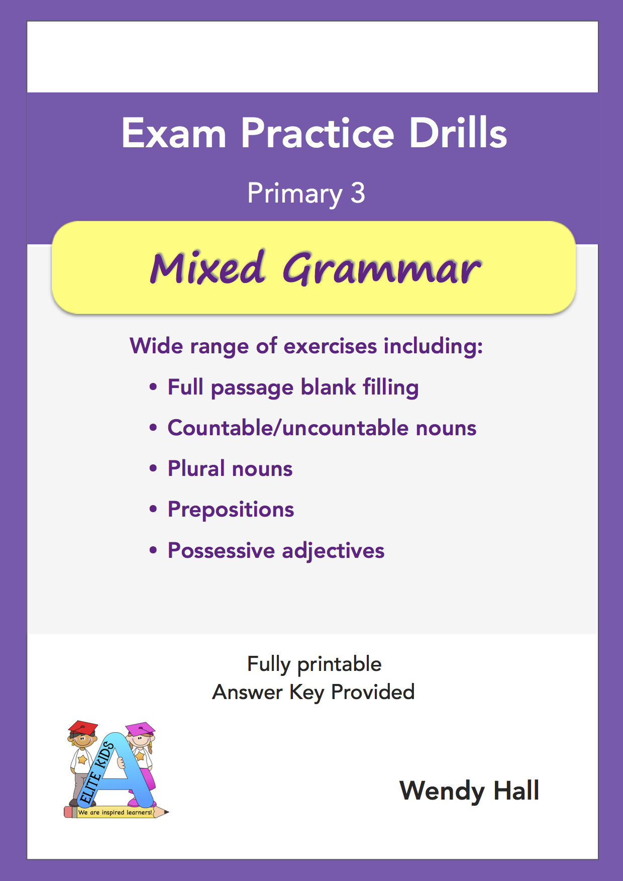 Elite Kids | Exam Practice Drills - Mixed Grammar - Primary 3