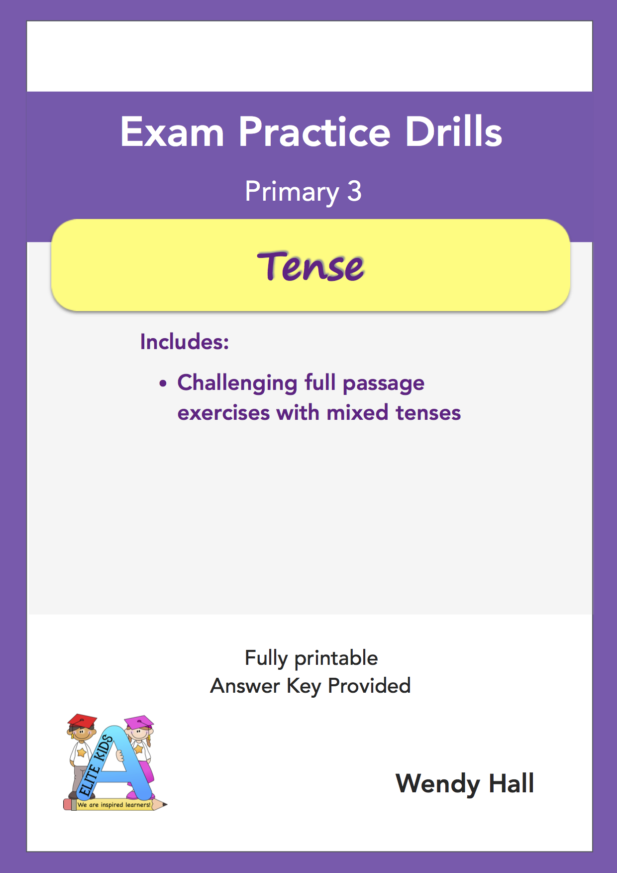 Elite Kids | Exam Practice Drills - Tense - Primary 3