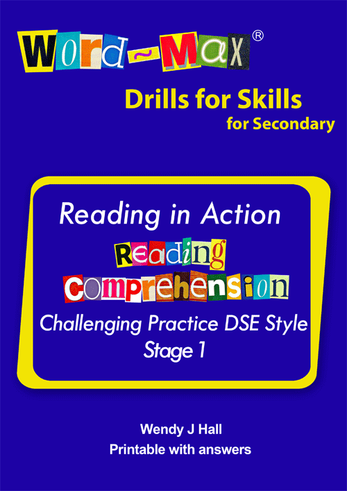 Word-Max | Reading in Action - Reading Comprehension - Stage 1