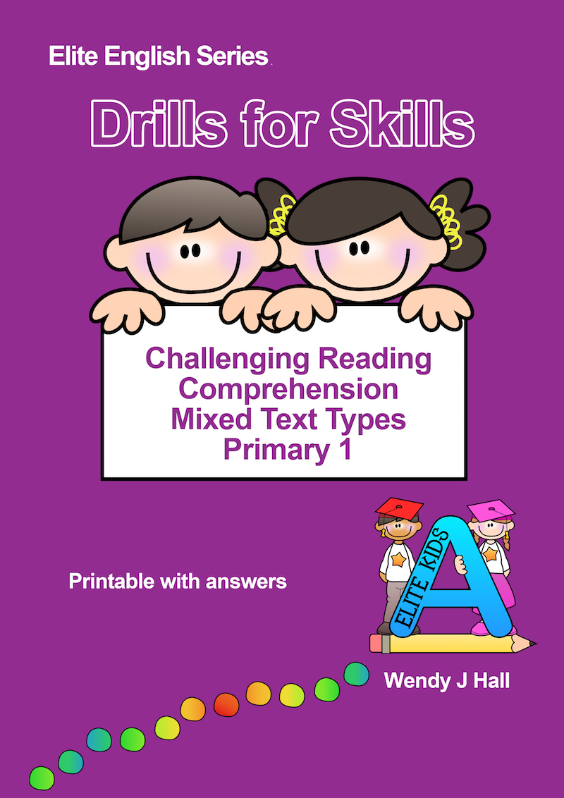 Drills for Skills - Challenging Reading Comprehension | Primary 1