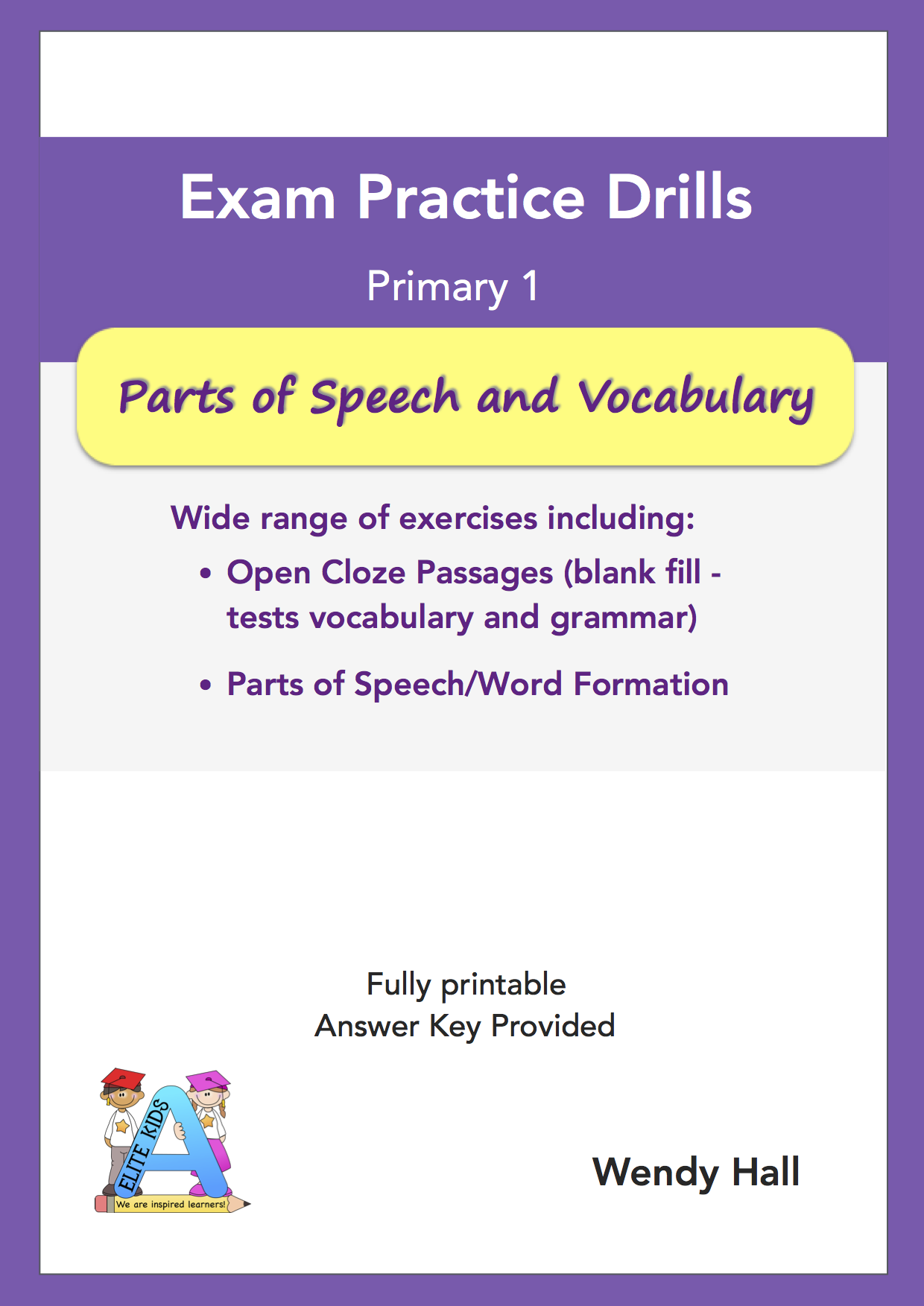 Elite Kids | Exam Practice Drills - Part of Speech and Vocabulary