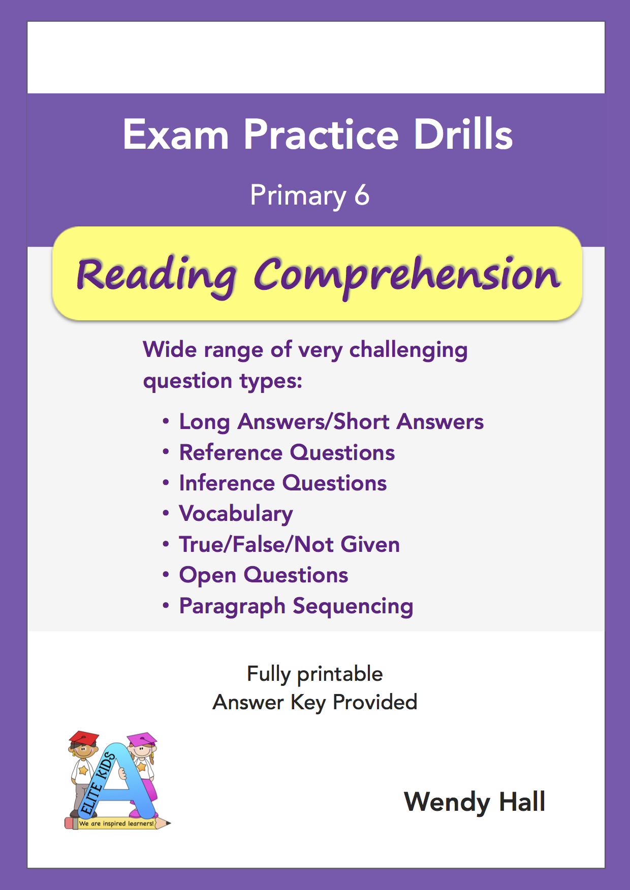 Elite Kids | Exam Practice Drills - Reading Comprehension- Primary 6
